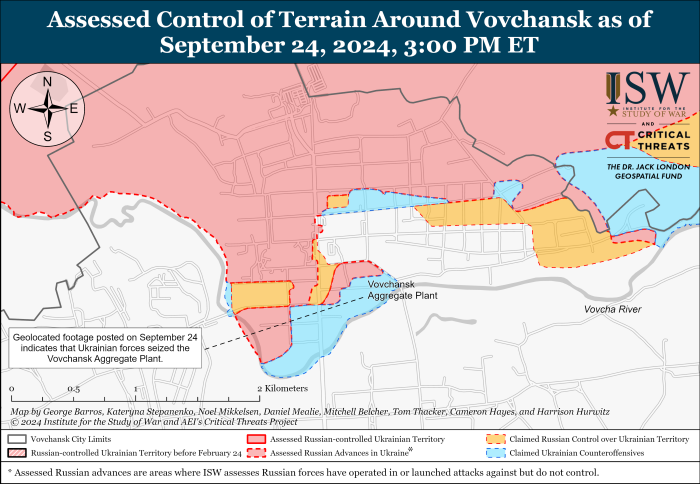 Карта бойових дій. Фото: understandingwar.org