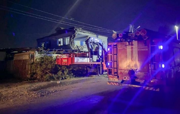 Во Львовской и Черкасской областях вспыхнули пожары после атаки "Шахедов"