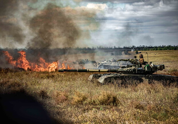 Мапа бойових дій в Україні 12 листопада. Фото: facebook.com/GeneralStaff.ua