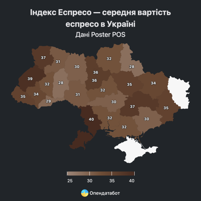 Індекс Еспресо: в яких містах України чашка кави обійдеться найдорожче фото 2 1