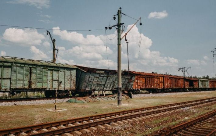 За декабрь в России было уничтожено девять единиц подвижного железнодорожного состава, - ГУР